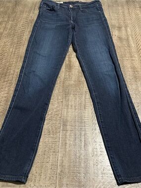 Ag Adriano Goldschmied Dark Straight Jeans